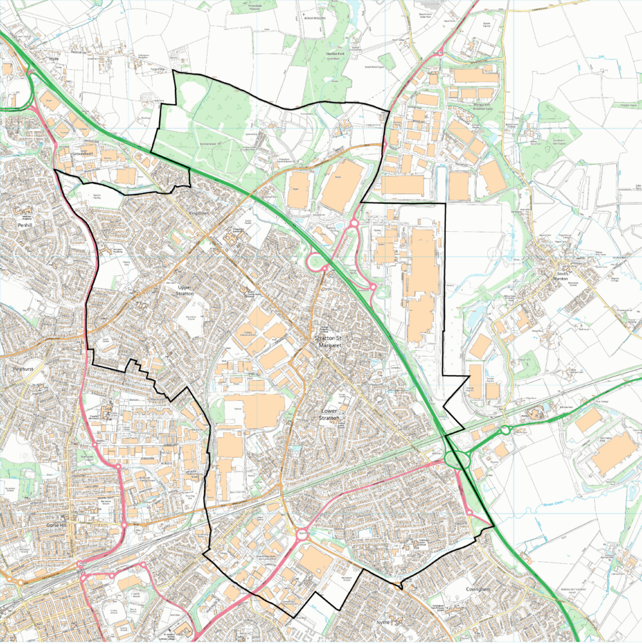 Parish Boundaries Map 2024