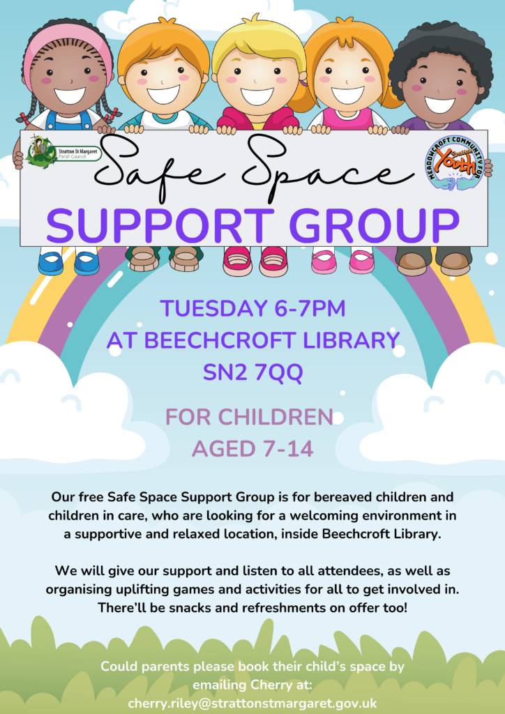 Safe Space Support Group Poster